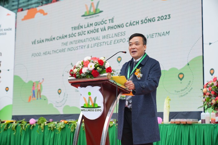 Phó Chủ tịch Hiệp hội Thực phẩm chức năng Việt Nam Nguyễn Xuân Hoàng.
